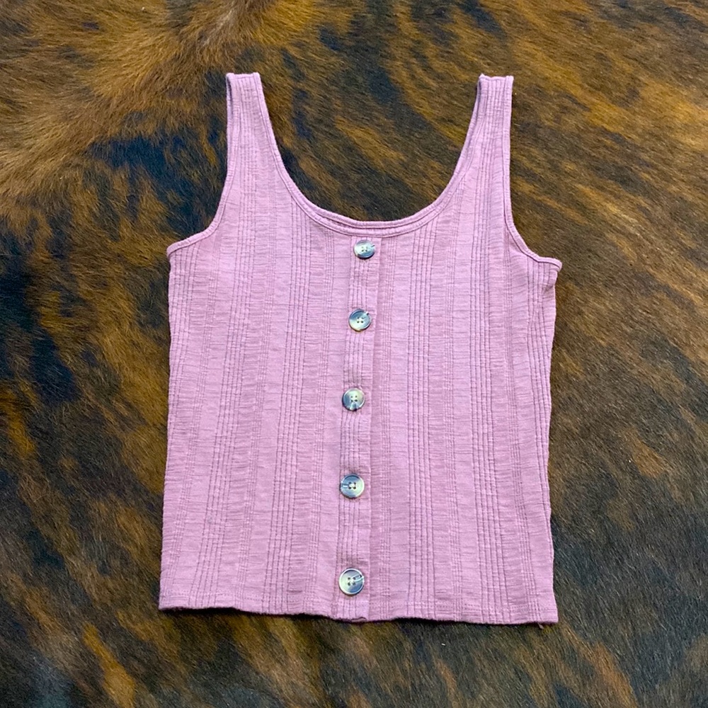 American Eagle Ribbed Tank Top- Size M